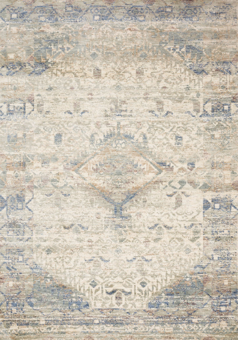 media image for Revere Rug in Ivory & Blue by Loloi 234