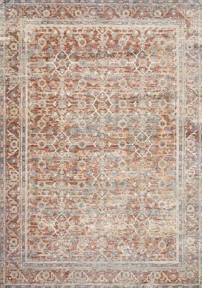product image for Revere Rug in Terracotta & Multi by Loloi 24