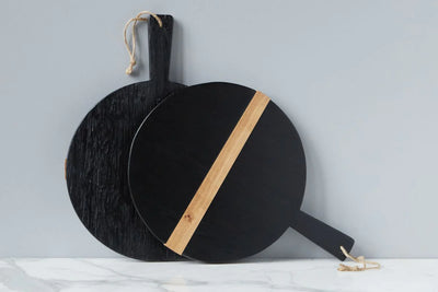product image for Black Round Mod Charcuterie Board in Various Sizes 25