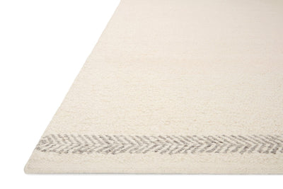 product image for Reyla Hand Woven Ivory / Silver Rug 8