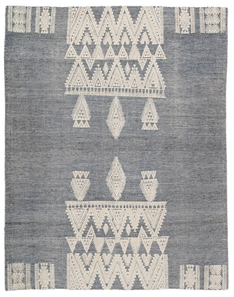 media image for Torsby Tribal Rug in Total Eclipse & Whitecap Gray design by Jaipur Living 235