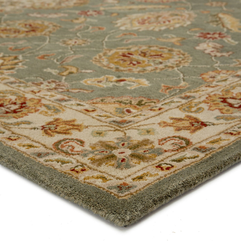 media image for my06 callisto handmade floral green beige area rug design by jaipur 7 210