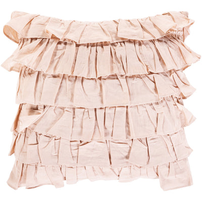 product image of Ruffle RLE-003 Woven Pillow in Blush by Surya 55