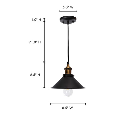 product image for Renata Pendant Lamp Black 7 47