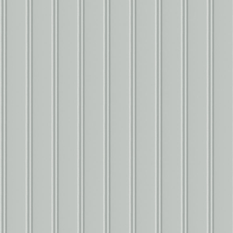 media image for Beadboard Peel & Stick Wallpaper in Grey by York Wallcoverings 25