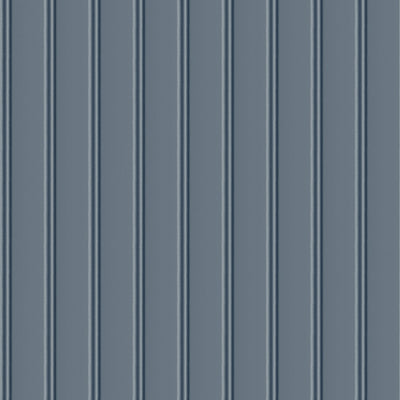 product image for Beadboard Peel & Stick Wallpaper in Navy by York Wallcoverings 57