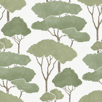 product image of sample umbrella pines green peel and stick wallpaper by roommates for york wallcoverings 1 513