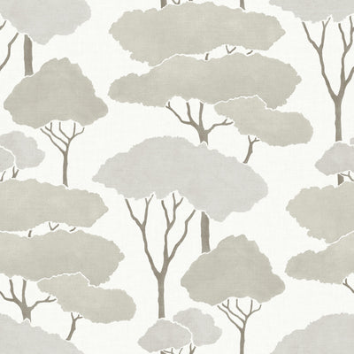 product image for Umbrella Pines White Peel & Stick Wallpaper by RoomMates for York Wallcoverings 69