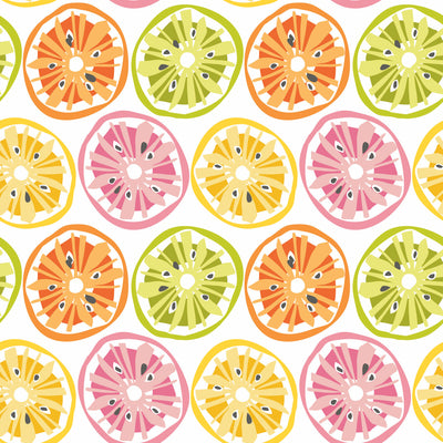 product image for Citrus Sweet Pink Peel & Stick Wallpaper by York Wallcoverings 79