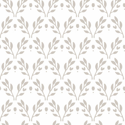 product image for Rose Lindo Dawn Taupe Peel & Stick Wallpaper by York Wallcoverings 41