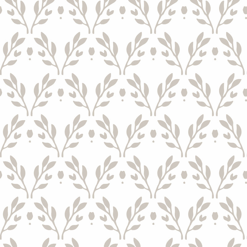 media image for sample rose lindo dawn taupe peel and stick wallpaper by york wallcoverings 1 23