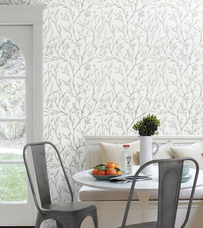 product image for Tree Branches Glint Peel & Stick Wallpaper by RoomMates for York Wallcoverings 29