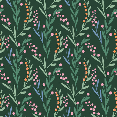 product image of sample budding branches green peel and stick wallpaper by roommates for york wallcoverings 1 527