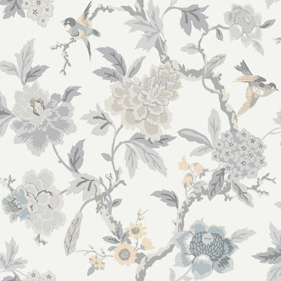 product image of sample candid moments grey peel and stick wallpaper by roommates for york wallcoverings 1 522