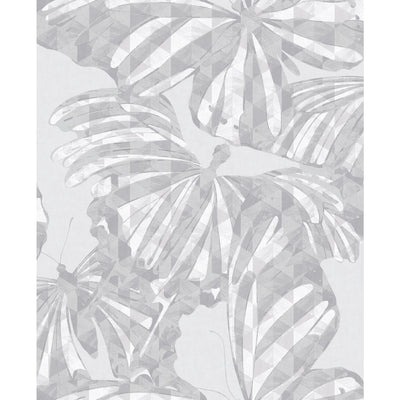 product image for Mr. Kate Butterfly Peel & Stick Wallpaper in Grey by RoomMates 83