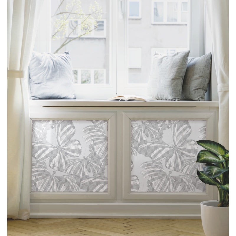 media image for Mr. Kate Butterfly Peel & Stick Wallpaper in Grey by RoomMates 282