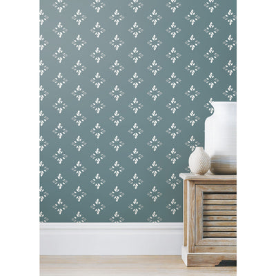 product image for Rose Lindo Pressed Petals Denim Peel & Stick Wallpaper by York Wallcoverings 34