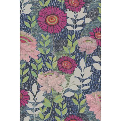 product image of Tamara Day Botanical Garden Peel & Stick Wallpaper in Blue by RoomMates 566