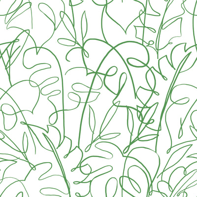 product image of Tamara Day Tropical Signature Peel & Stick Wallpaper in Green by RoomMates 52
