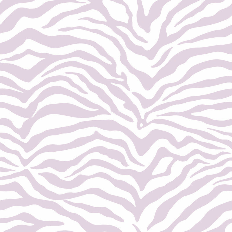 media image for sample zebra purple peel and stick wallpaper by roommates for york wallcoverings 1 219