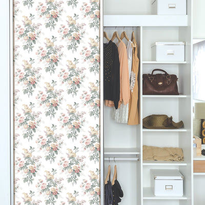 product image for Waverly Emma's Garden Peel & Stick Wallpaper in Pastel by RoomMates 22