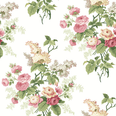 product image for Waverly Emma's Garden Peel & Stick Wallpaper in Bright Multi by RoomMates 10