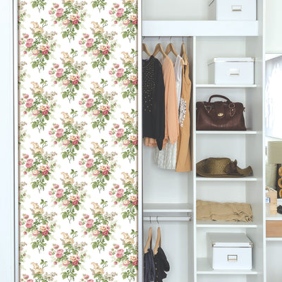 product image for Waverly Emma's Garden Peel & Stick Wallpaper in Bright Multi by RoomMates 77