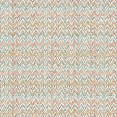 product image for Waverly Heartbeat Peel & Stick Wallpaper in Pink/Teal by RoomMates 58