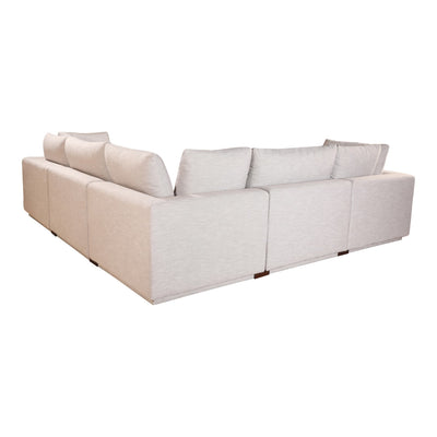 product image for Justin Signature Modular Sectional Taupe 4 10
