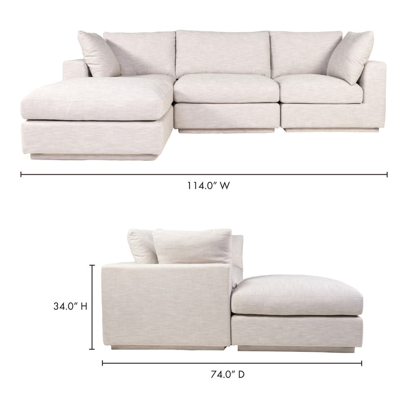 media image for Justin Lounge Modular Sectional Taupe 6 256