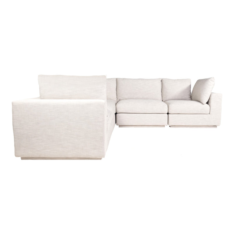 media image for Justin Classic L Modular Sectional Taupe 2 278