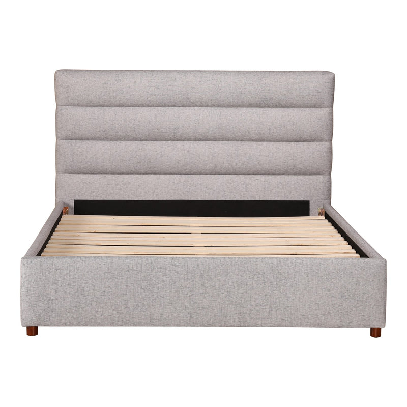 media image for Takio Queen Bed Light Grey 1 219