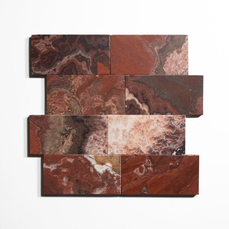 media image for red onyx tile by burke decor ro44t 2 24