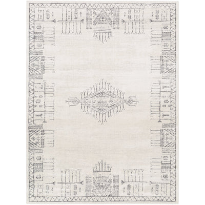 product image of Roma ROM-2346 Rug in Medium Gray & White by Surya 535