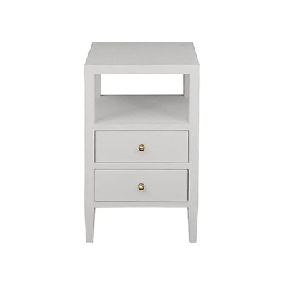 product image for roscoe two drawer side table in white linen design by bd studio 2 6