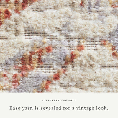 product image for Rosemarie Oatmeal & Lavender Rug 0