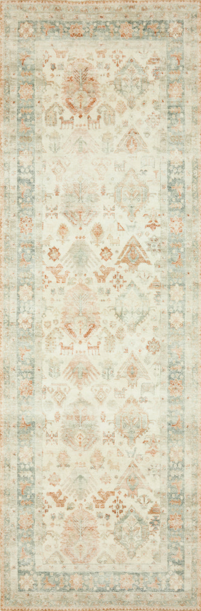 product image for Rosette Rug in Beige / Multi by Loloi II 96