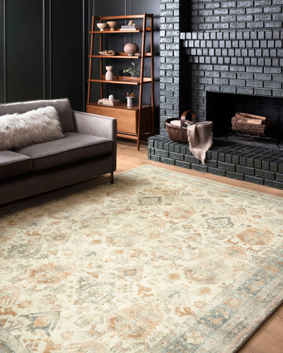 product image for Rosette Rug in Beige / Multi by Loloi II 55