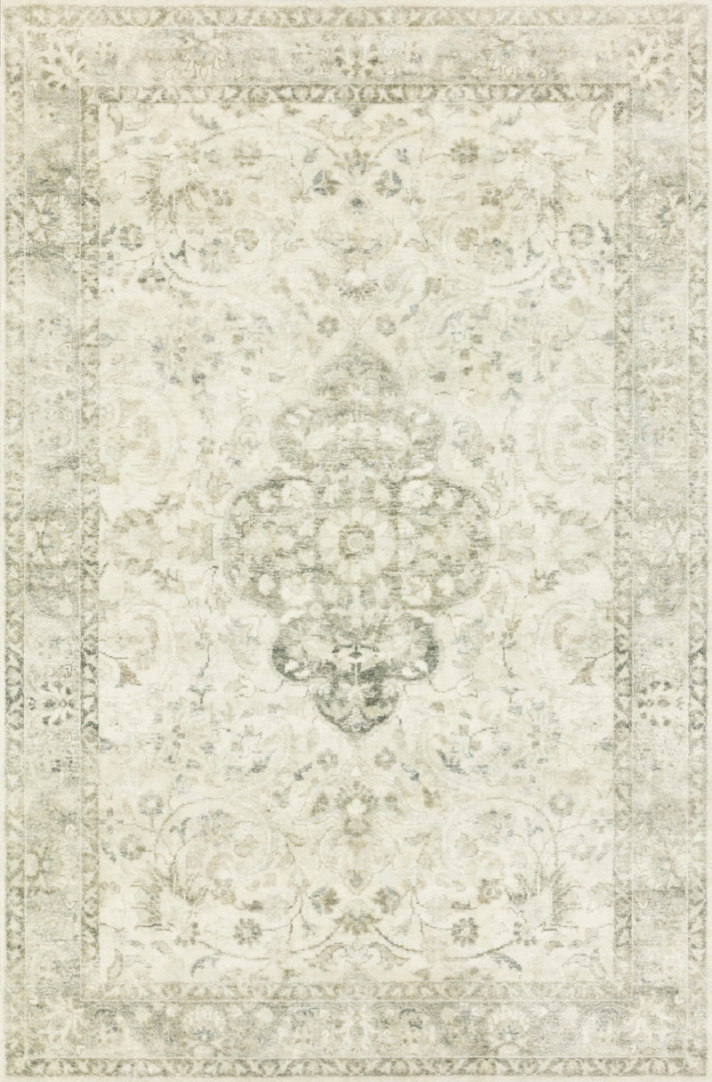media image for Rosette Rug in Ivory / Silver by Loloi II 252