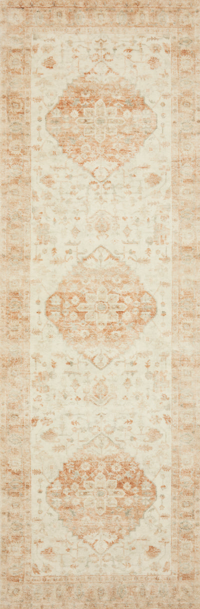 product image for Rosette Rug in Ivory / Terracotta by Loloi II 26