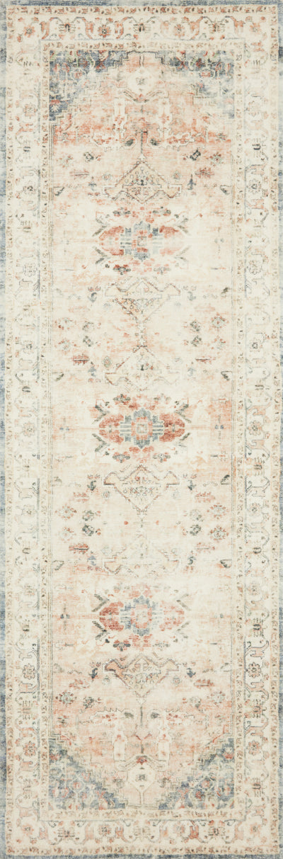 product image for Rosette Rug in Clay / Ivory by Loloi II 95