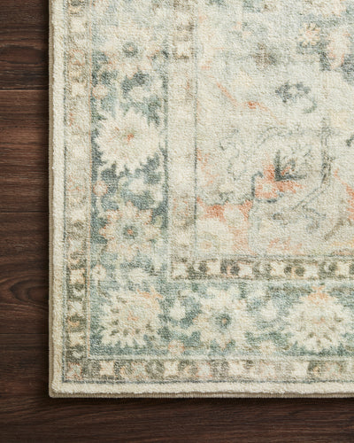product image for Rosette Rug in Teal / Ivory by Loloi II 26