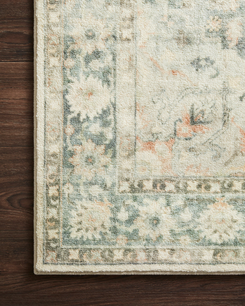 media image for Rosette Rug in Teal / Ivory by Loloi II 273