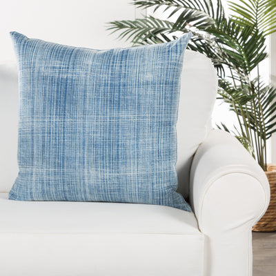 product image for morgan handmade soild blue white throw pillow design by jaipur living 4 98