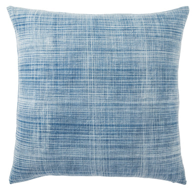 product image for morgan handmade soild blue white throw pillow design by jaipur living 1 84