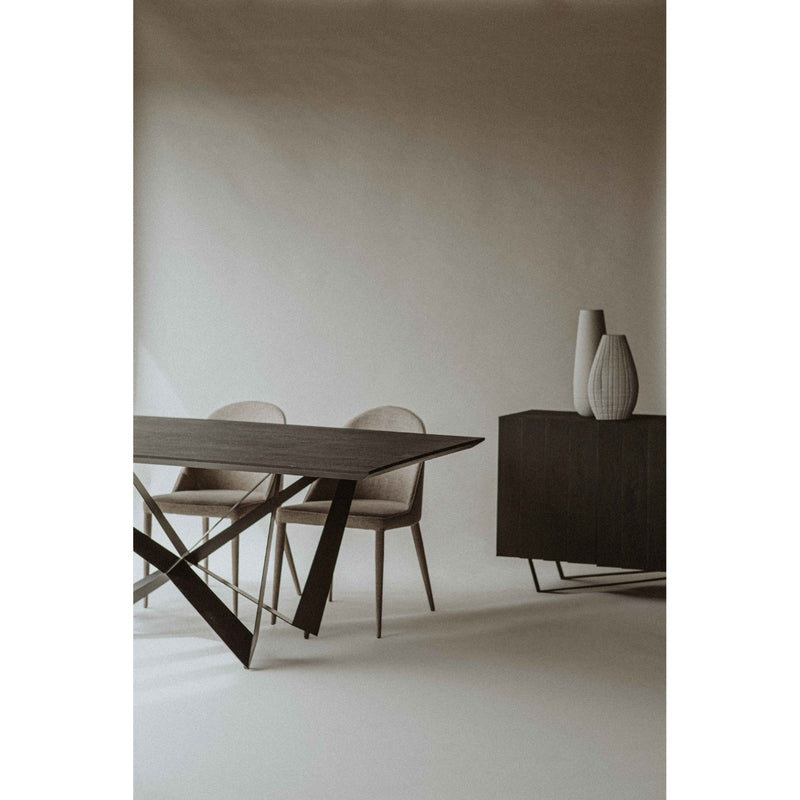 media image for Brolio Dining Table Charcoal 7 288