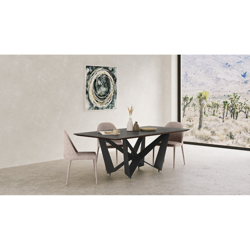 media image for Brolio Dining Table Charcoal 10 213