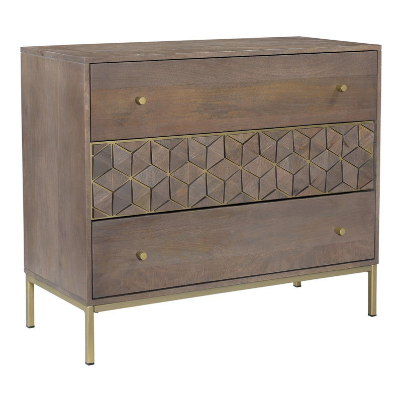 media image for Corolla Three Drawer Chest 2 20