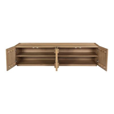 product image for plank media cabinet natural by bd la mhc rp 1021 24 4 33