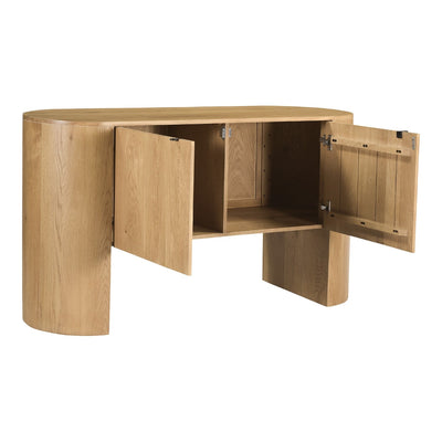 product image for Theo 2 Door Sideboard Small Natural 4 56